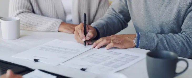 signing of documents by 2 people
