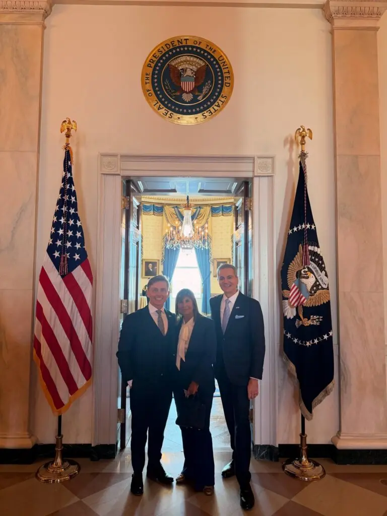 Spiro Verras at the White House