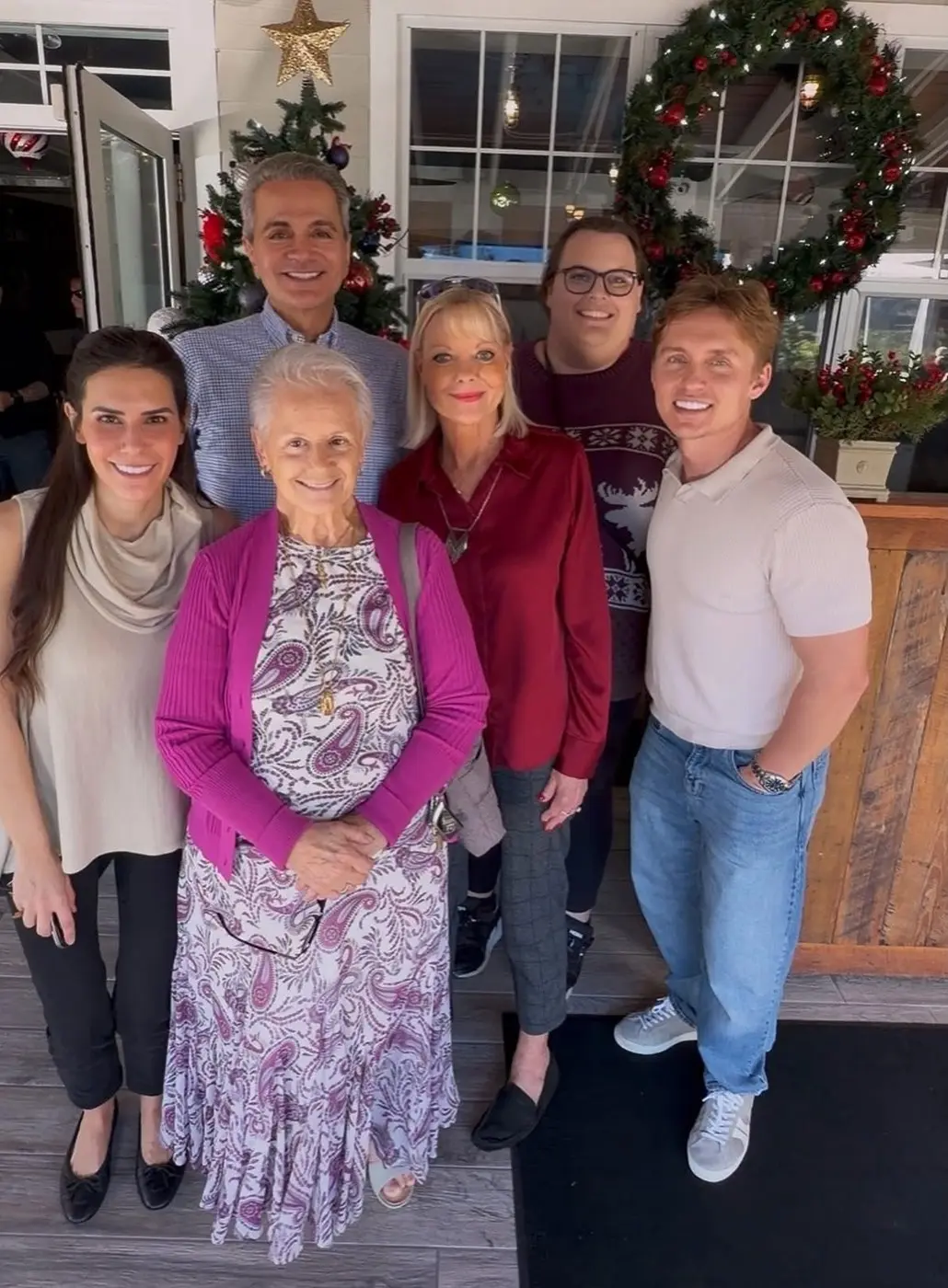 The Verras Law staff at the 2025 Christmas lunch, Lucky Lobster, Dunedin